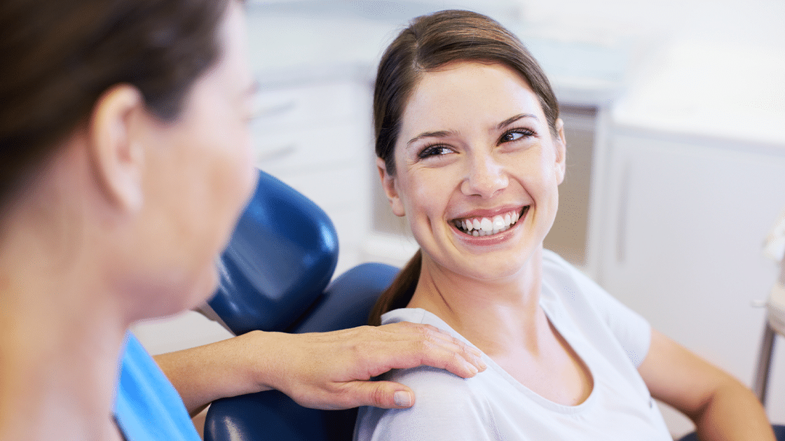 Lady At The Dentist